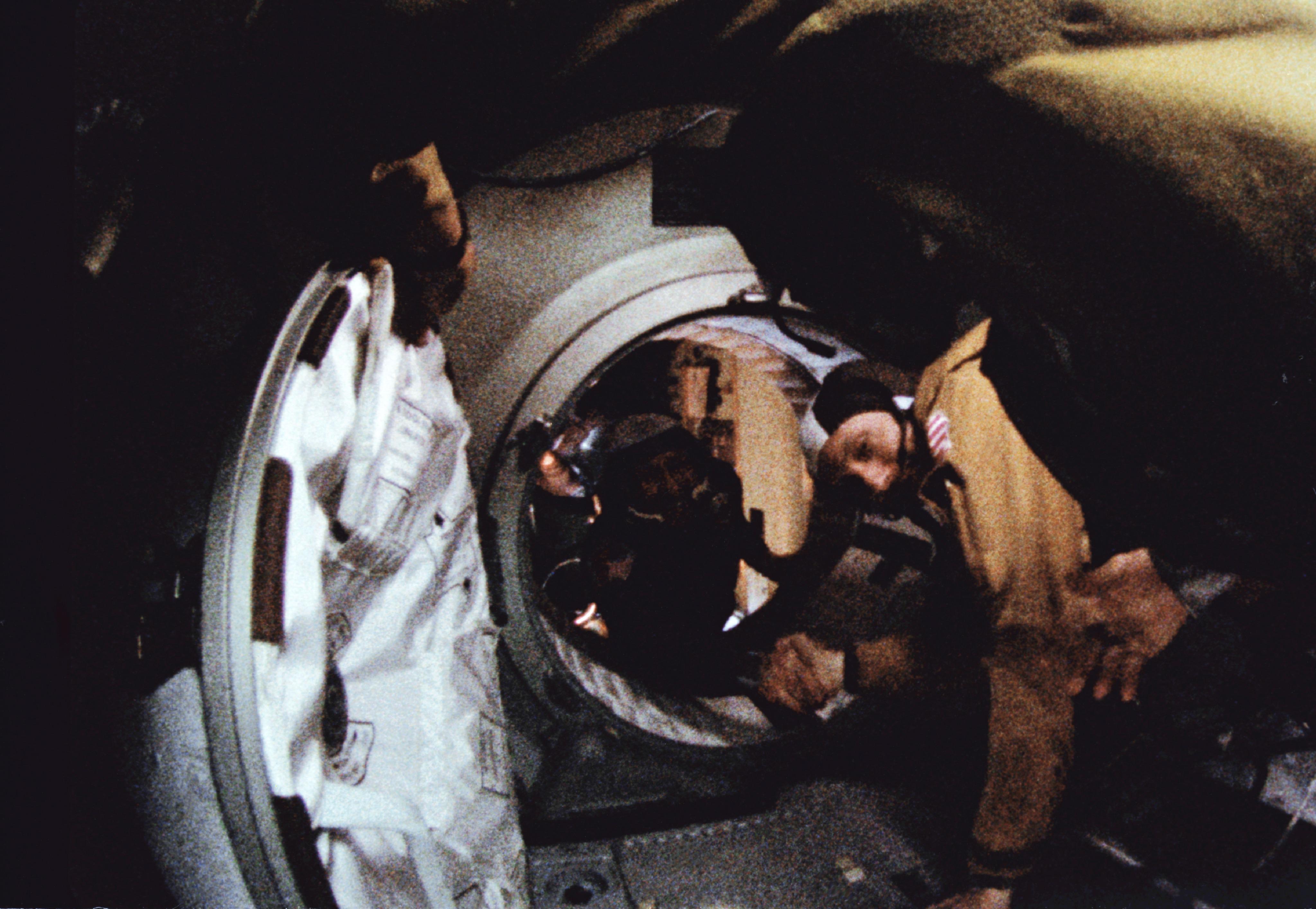 Album cover material, Apollo-Soyuz style.